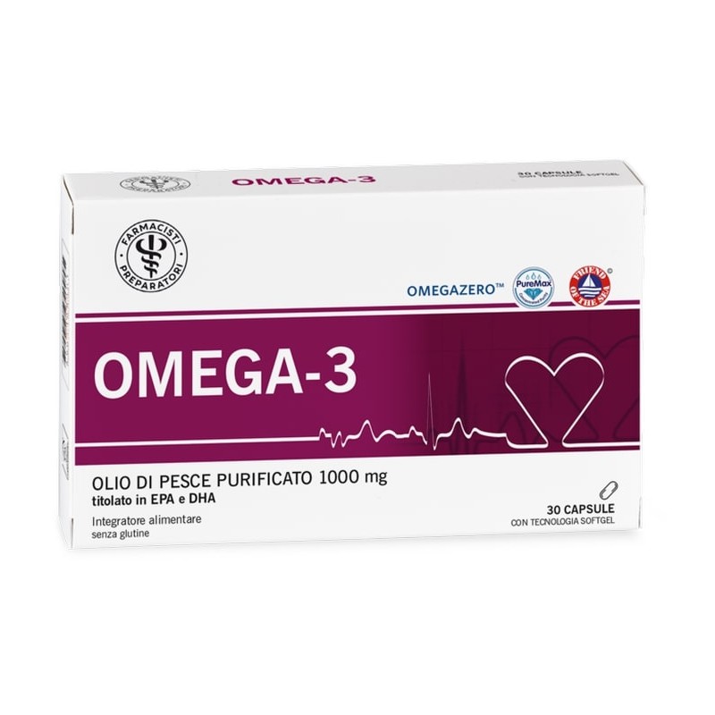 Unifarco Omega 3 per Benessere Cardiovascolare e Cerebrale 30 Capsule Softgel Unifarco Omega 3 per Benessere Cardiovascolare e Cerebrale 30 Capsule Softgel