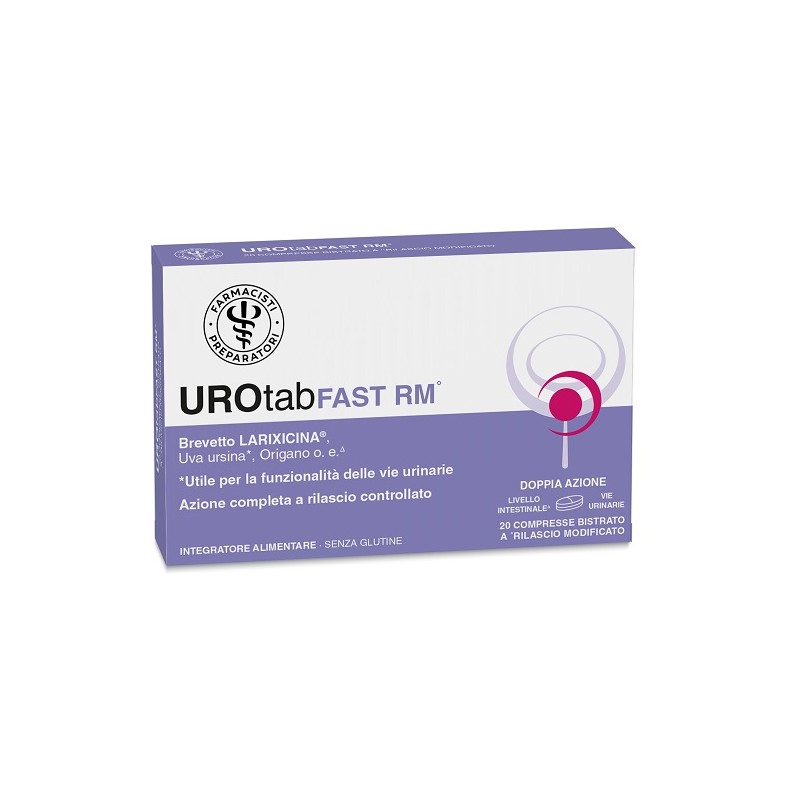 Unifarco Urotabfast Rm per Benessere Vie Urinarie 20 Compresse Unifarco Urotabfast Rm per Benessere Vie Urinarie 20 Compresse