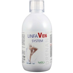 barattolo di Larix Linfaven System Integratore Drenante per Gambe Gonfie e Pesanti 500ml barattolo di Larix Linfaven System Integratore Drenante per Gambe Gonfie e Pesanti 500ml
