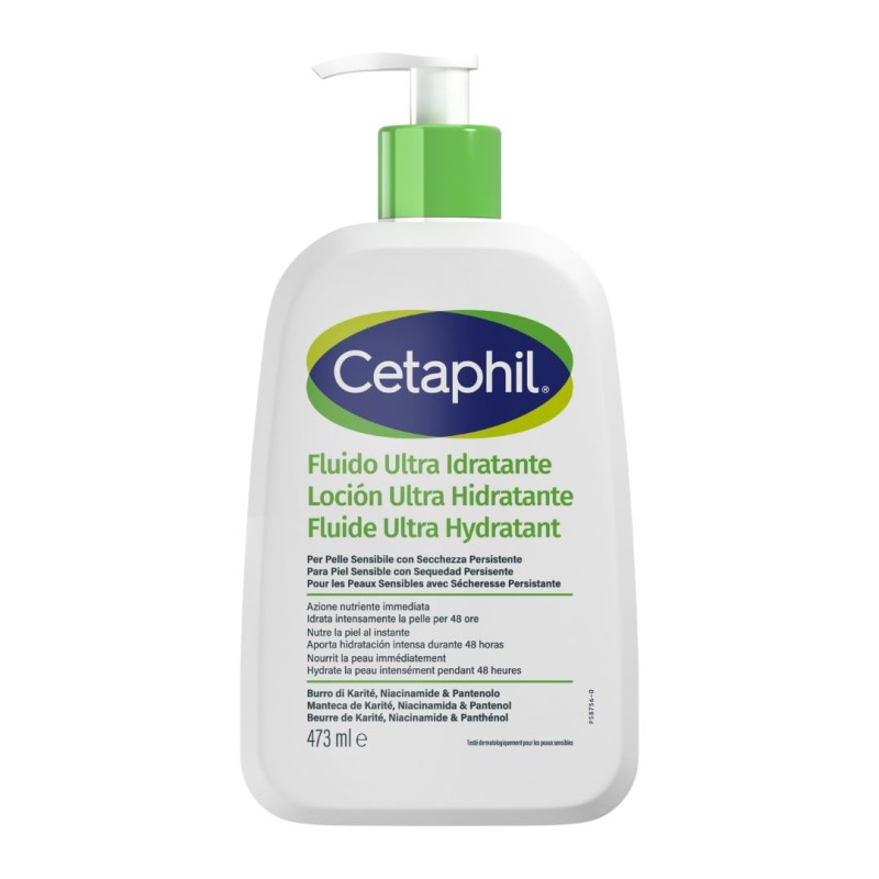 dispenser Cetaphil Fluido Ultra Idratante Corpo per Pelle Molto Secca e Sensibile 473ml dispenser Cetaphil Fluido Ultra Idratante Corpo per Pelle Molto Secca e Sensibile 473ml