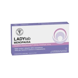 Scatola Unifarco Ladytab Menopausa Disturbi Menopausa e Sonno 30 Compresse Scatola Unifarco Ladytab Menopausa Disturbi Menopausa e Sonno 30 Compresse