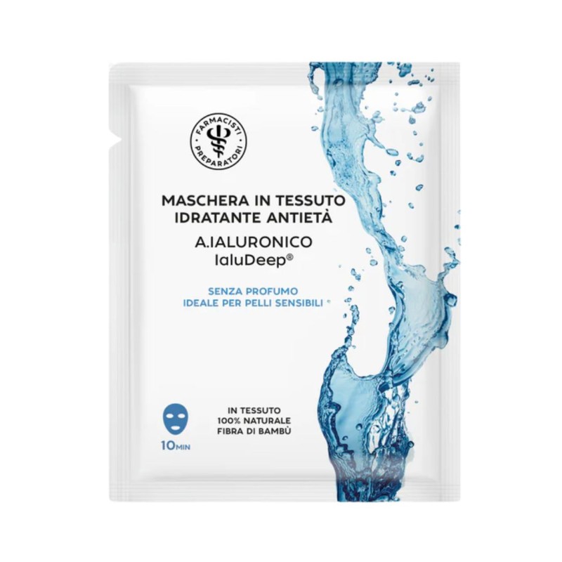 Confezione Unifarco Maschera in Tessuto Idratante Antietà Acido Ialuronico 1 Pezzo Confezione Unifarco Maschera in Tessuto Idratante Antietà Acido Ialuronico 1 Pezzo