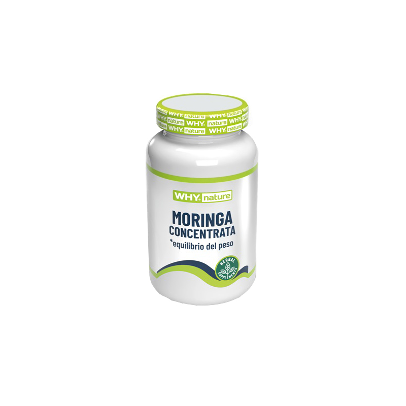 barattolo di Whynature Moringa Concentrata per Metabolismo dei Grassi 60 Compresse barattolo di Whynature Moringa Concentrata per Metabolismo dei Grassi 60 Compresse