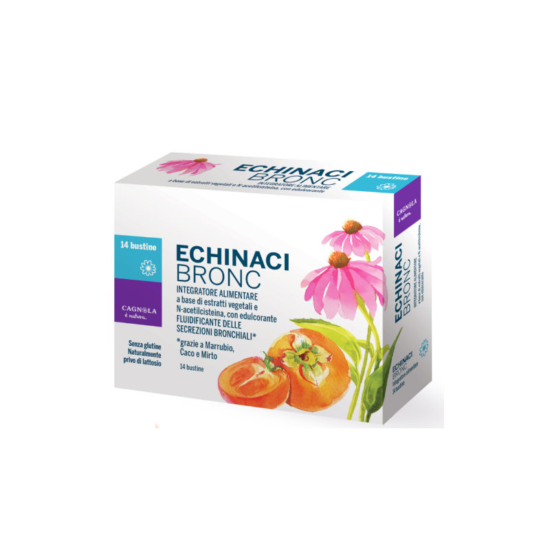 Echinaci Bronc integratore per vie respiratorie 14 bustine monodose