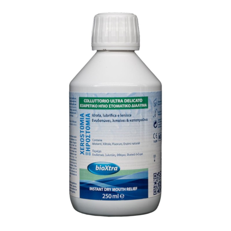 Formato di Bioxtra Collutorio Senza Alcol Ultra Delicato Rinforza Smalto 250ml