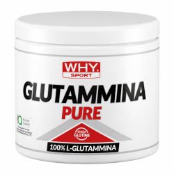 Immagine reale di Why Sport Glutammina Pure Recupero Muscolare 250g