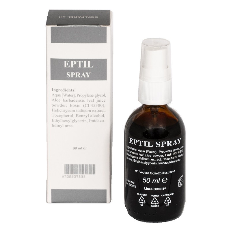 Eptil Spray trattamento lenitivo e igienizzante per pelli sensibili 50 ml