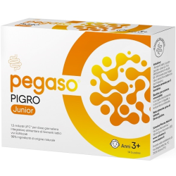 confezione di Pegaso Pigro Junior Integratore Fermenti Lattici per Intestino 3+ Anni 14 Bustine confezione di Pegaso Pigro Junior Integratore Fermenti Lattici per Intestino 3+ Anni 14 Bustine