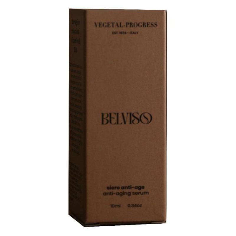 confezione di Vegetal Progress Belviso Siero Antietà per la Pelle con Olio di Nocciolo 10ml