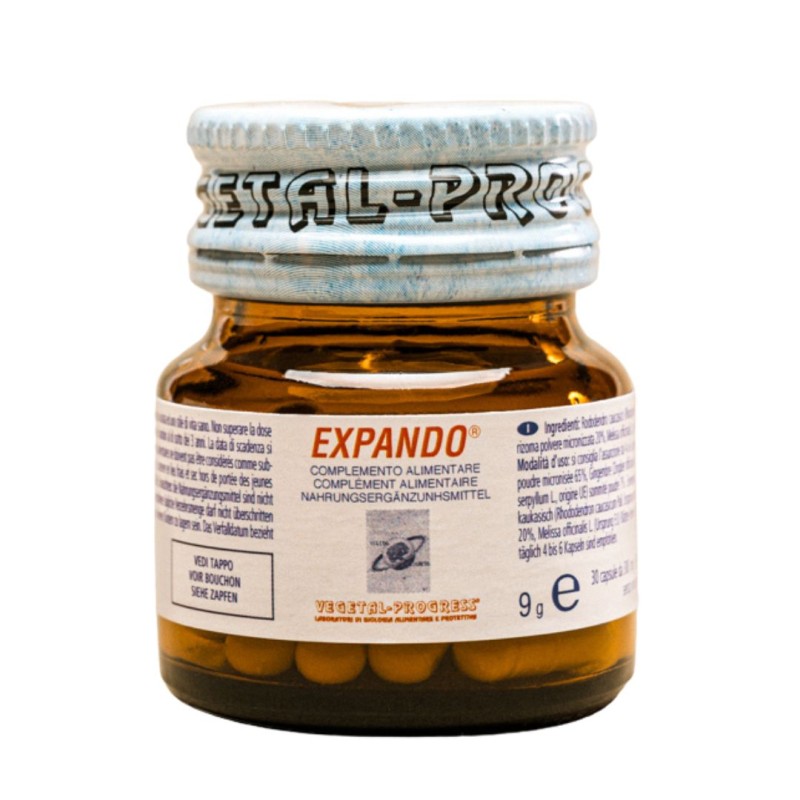 Flacone Vegetal Progress Expando Integratore per Difese Immunitarie 30 Capsule Flacone Vegetal Progress Expando Integratore per Difese Immunitarie 30 Capsule