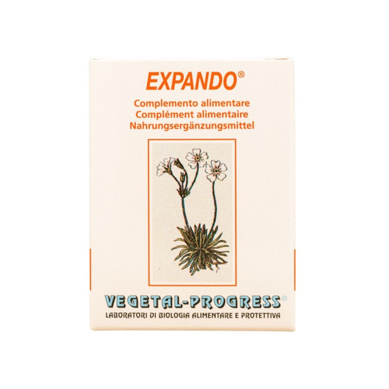 Confezione Vegetal Progress Expando Integratore per Difese Immunitarie 30 Capsule Confezione Vegetal Progress Expando Integratore per Difese Immunitarie 30 Capsule