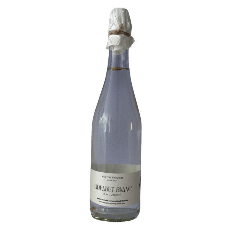Bottiglia Vegetal Progress Linfabet Blanc Linfa di Betulla Frizzante Depurativa 750 ml