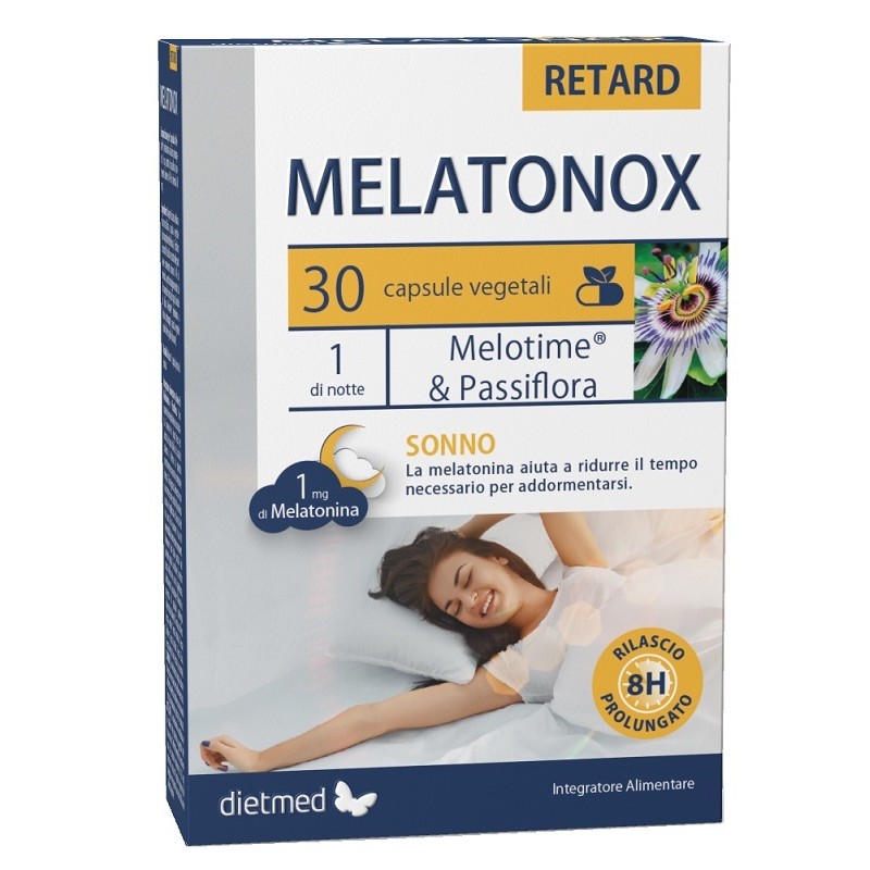 Foto di Melatonox Retard per Sonno Naturale e Rilassamento 30 Capsule Vegetali Foto di Melatonox Retard per Sonno Naturale e Rilassamento 30 Capsule Vegetali