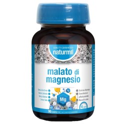barattolo di Naturmil Malato di Magnesio Integratore per Sistema Nervoso e Stanchezza 90 Compresse barattolo di Naturmil Malato di Magnesio Integratore per Sistema Nervoso e Stanchezza 90 Compresse