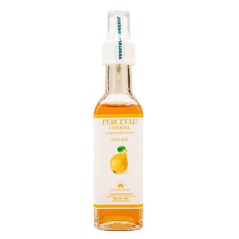 Flacone Vegetal Progress Perceval Acqua Stillata alla Mela Cotogna 100ml Flacone Vegetal Progress Perceval Acqua Stillata alla Mela Cotogna 100ml