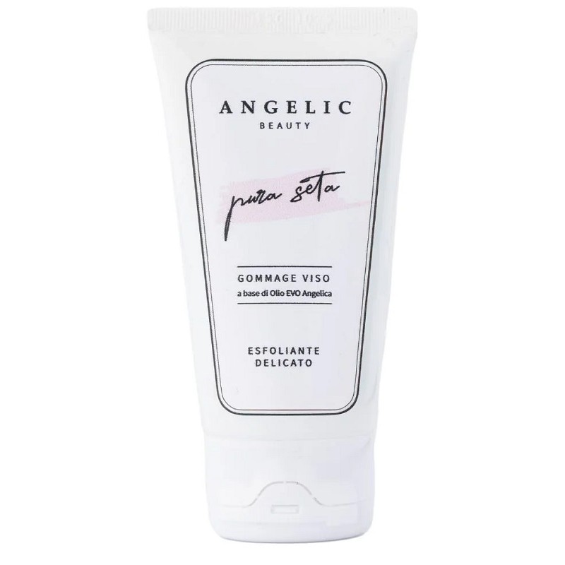 Gommage Viso Pura Seta esfoliante delicato per pelle luminosa tubetto 50 ml Gommage Viso Pura Seta esfoliante delicato per pelle luminosa tubetto 50 ml