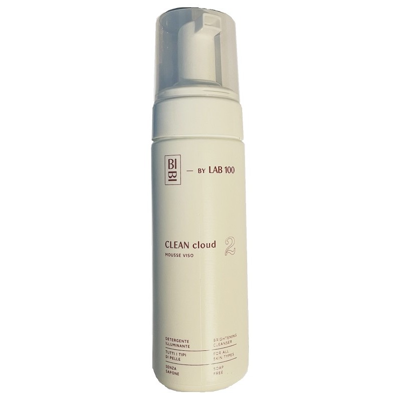 Bibi Clean Cloud Mousse Detergente per Detersione Delicata Viso 150 ml