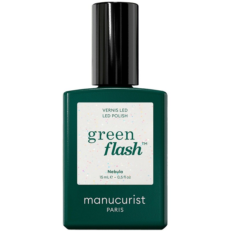 Manucurist Green Flash Nebula smalto per unghie effetto brillante 15 ml Manucurist Green Flash Nebula smalto per unghie effetto brillante 15 ml