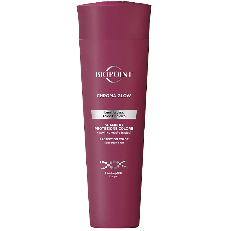 Biopoint Chroma Glow Shampoo Protezione Colore per Capelli Colorati 200 ml