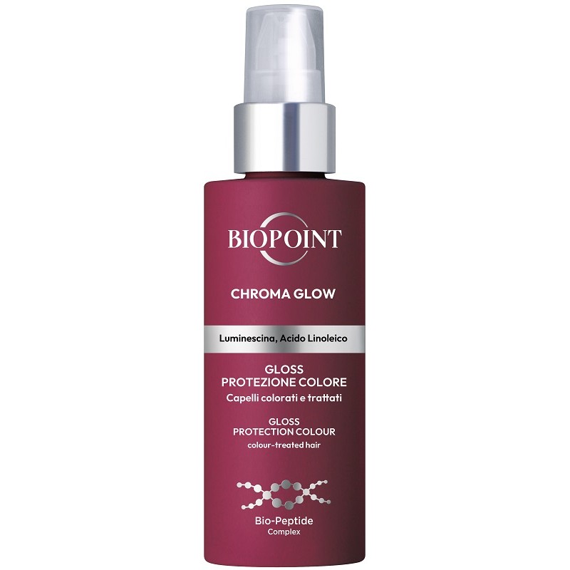 Biopoint Chroma Glow Gloss Protezione Colore per Capelli Colorati Effetto Gloss Flacone 125 ml