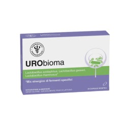 Confezione Unifarco Urobioma per Equilibrio della Flora Intestinale 20 Capsule Vegetali Confezione Unifarco Urobioma per Equilibrio della Flora Intestinale 20 Capsule Vegetali