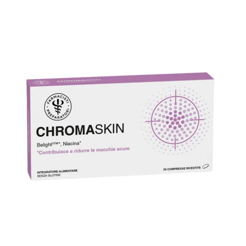 Scatola Unifarco Chromaskin Anti Macchia con Niacina 30 Compresse