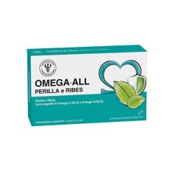 Confezione Unifarco Omega-All Per-Rib integratore per difese immunitarie e benessere stagionale 45 capsule Confezione Unifarco Omega-All Per-Rib integratore per difese immunitarie e benessere stagionale 45 capsule