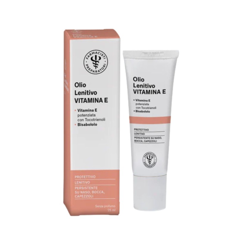 Tubetto Unifarco Olio Lenitivo Vitamina E per Pelle Irritata e Fragile 25ml Tubetto Unifarco Olio Lenitivo Vitamina E per Pelle Irritata e Fragile 25ml