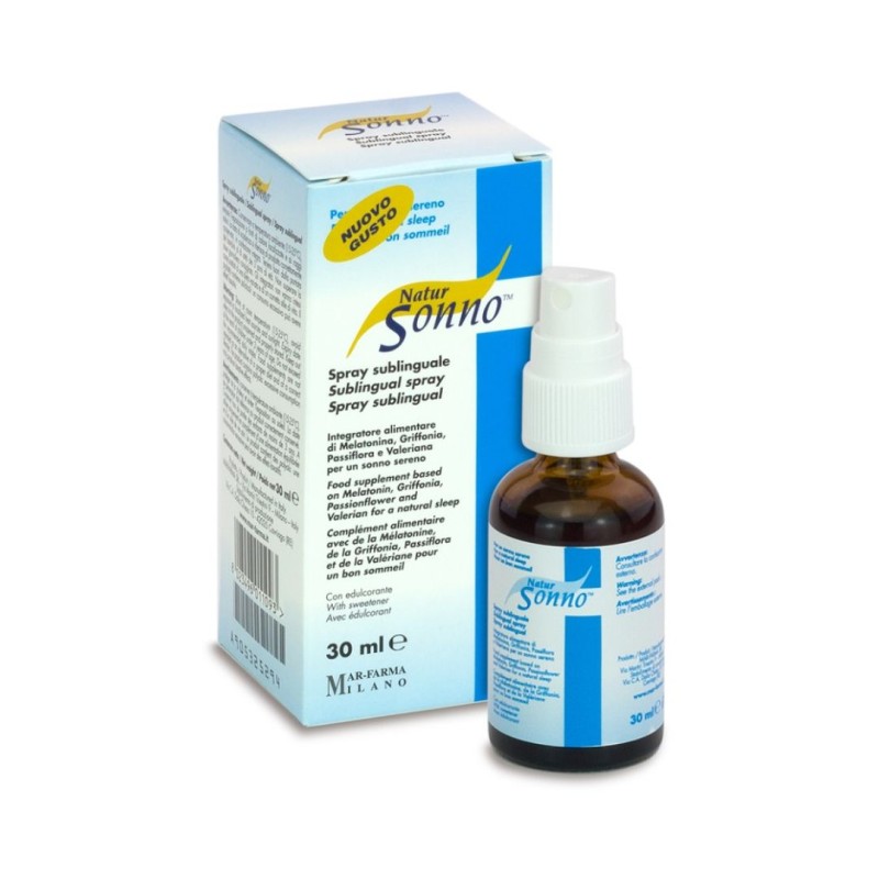 Confezione di Natur Sonno Spray per Favorire il Rilassamento e il Sonno 30ml Confezione di Natur Sonno Spray per Favorire il Rilassamento e il Sonno 30ml