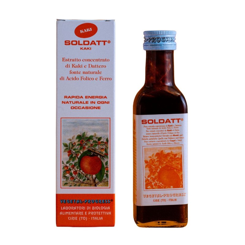 Bottiglia Vegetal Progress Soldatt Kaki Integratore Digestivo 100ml Bottiglia Vegetal Progress Soldatt Kaki Integratore Digestivo 100ml
