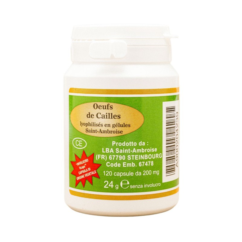 Confezione aperta Vegetal Progress Uova di Coturnice Integratore Vitaminico 120 Capsule Confezione aperta Vegetal Progress Uova di Coturnice Integratore Vitaminico 120 Capsule
