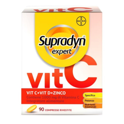 Foto di Supradyn Expert Vit C Integratore per Difese Immunitarie 90 Compresse Foto di Supradyn Expert Vit C Integratore per Difese Immunitarie 90 Compresse