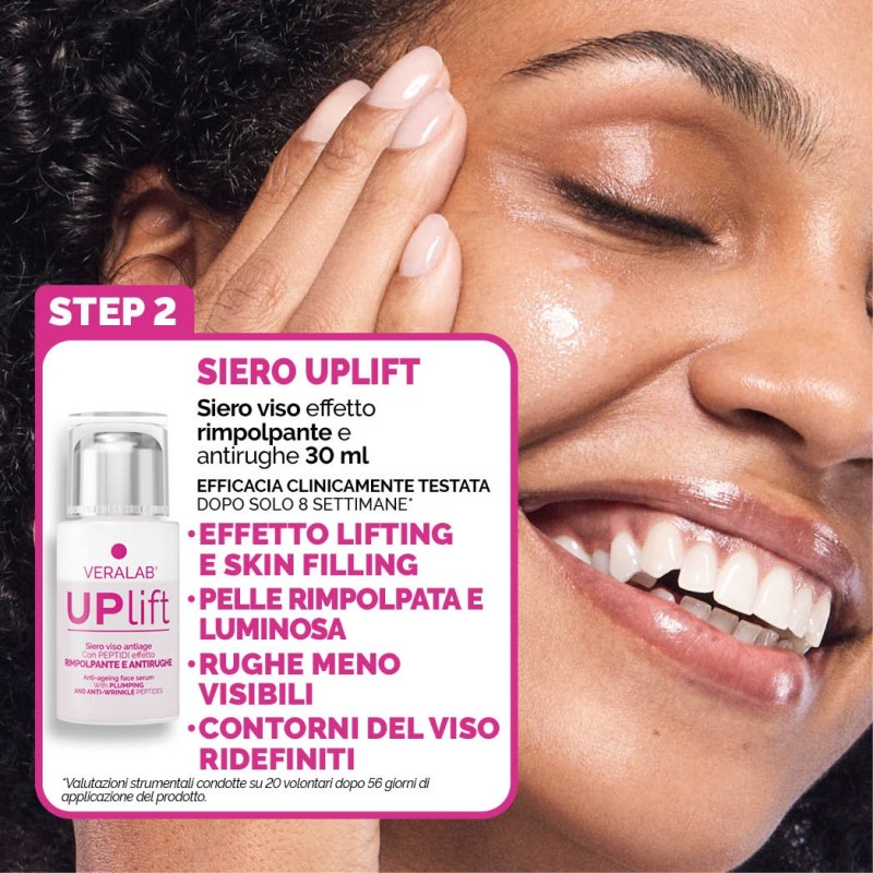 Step 2 Veralab Kit S.O.S Antiage The Day Duo Siero Acido Lactobionico 30 ml + Siero UpLift 30 ml