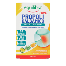 foto di Equilibra Propoli Balsamico per Benessere Gola e Voce 20 Compresse Masticabili foto di Equilibra Propoli Balsamico per Benessere Gola e Voce 20 Compresse Masticabili