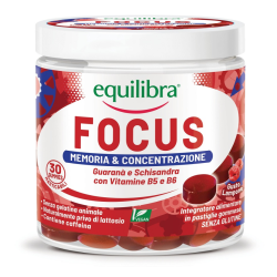 Equilibra Focus per Concentrazione e Benessere Mentale 30 Gummies Equilibra Focus per Concentrazione e Benessere Mentale 30 Gummies