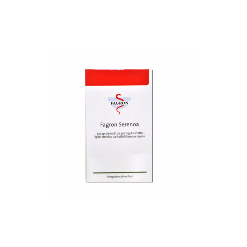 Fagron Serenoa Perle per Prostata e Benessere Maschile 30 Capsule Molli Fagron Serenoa Perle per Prostata e Benessere Maschile 30 Capsule Molli
