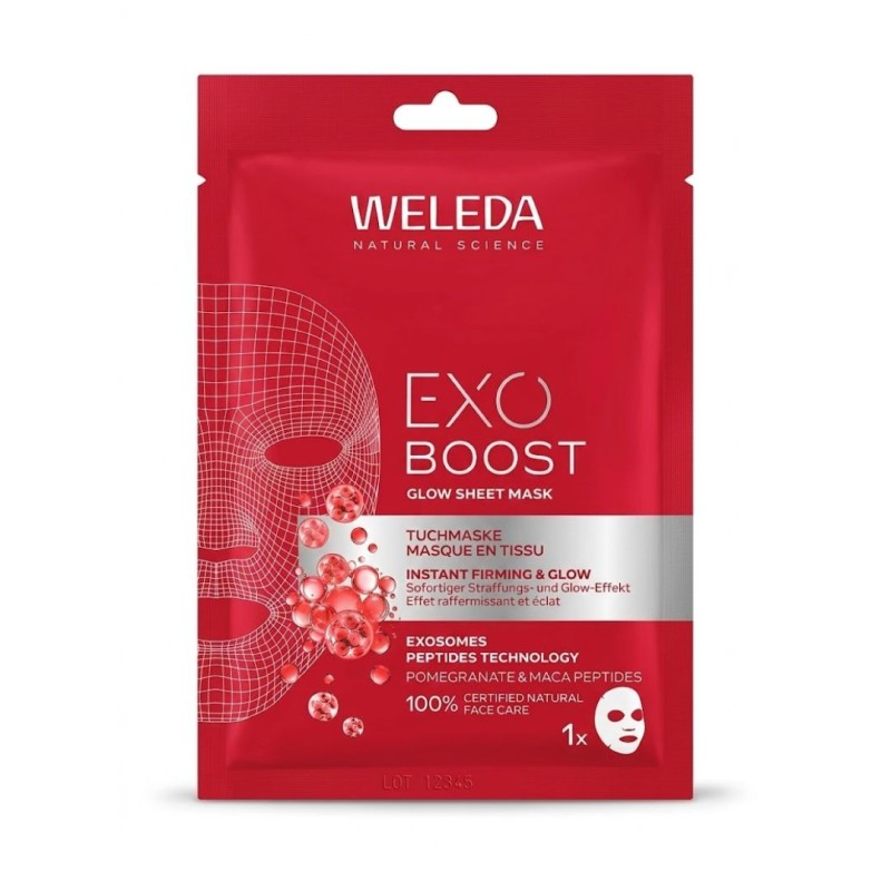 Formato di Weleda Exo Boost Maschera Rassodante e Illuminante 1 Pezzo