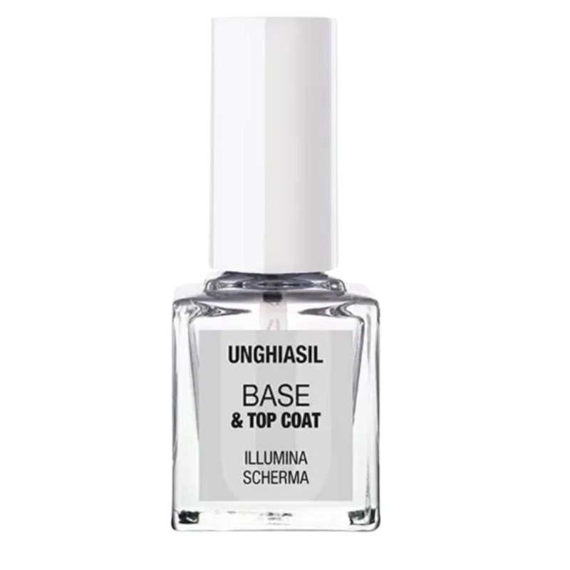 boccetta di Unghiasil Base e Top Coat Trattamento Sigillante e Protettivo per Smalto 5ml boccetta di Unghiasil Base e Top Coat Trattamento Sigillante e Protettivo per Smalto 5ml