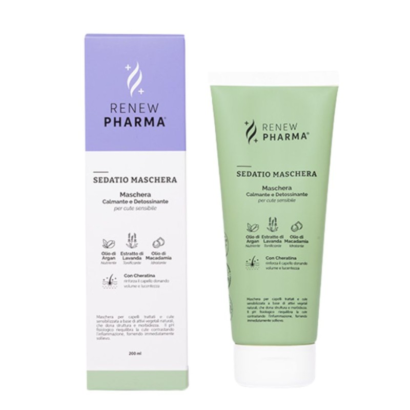 Tubo Renew Pharma Sedatio Maschera Calmante e Detossinante 200ml