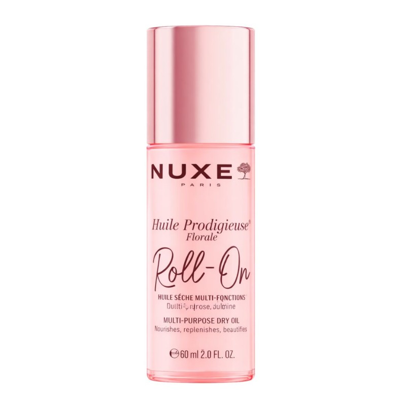 Flacone Nuxe Huile Prodigieuse Florale Roll On Olio Secco Viso Corpo e Capelli 60ml