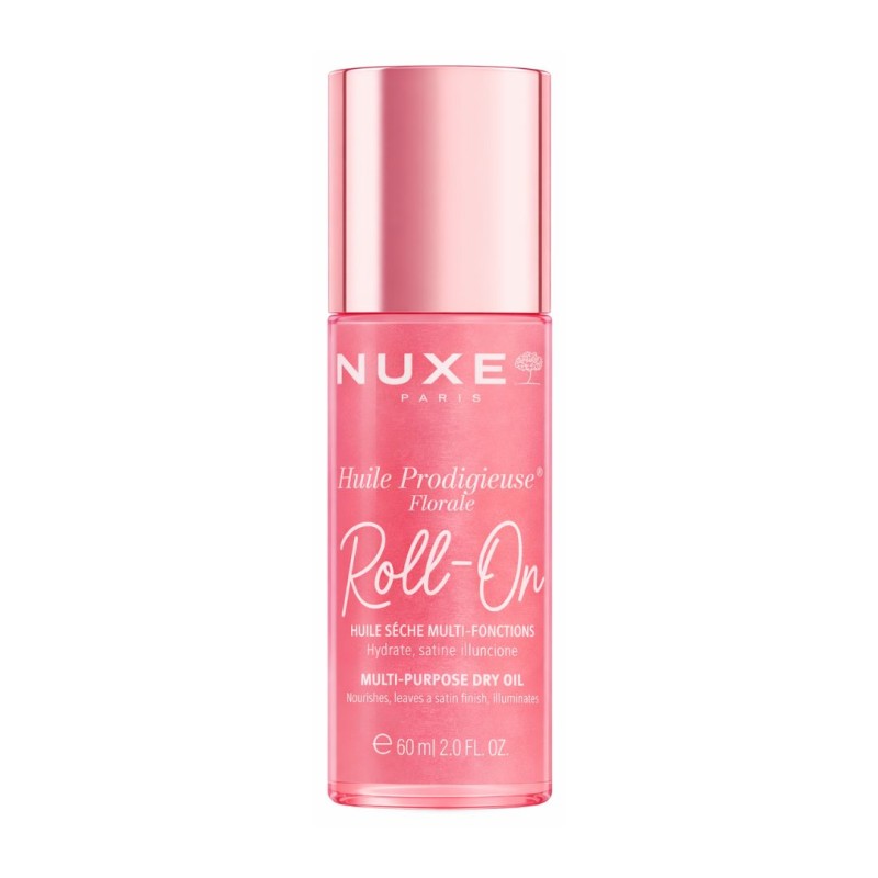 Flacone Nuxe Huile Prodigieuse Florale Roll-on Olio Secco Idratante 60ml