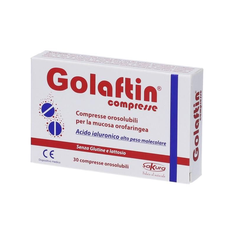 foto di Golaftin Integratore per la Gola 30 Compresse Orosolubili