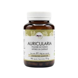 Formato di Hifas da Terra Freeland Auricularia Integratore per Respirazione e Circolazione 90 Capsule