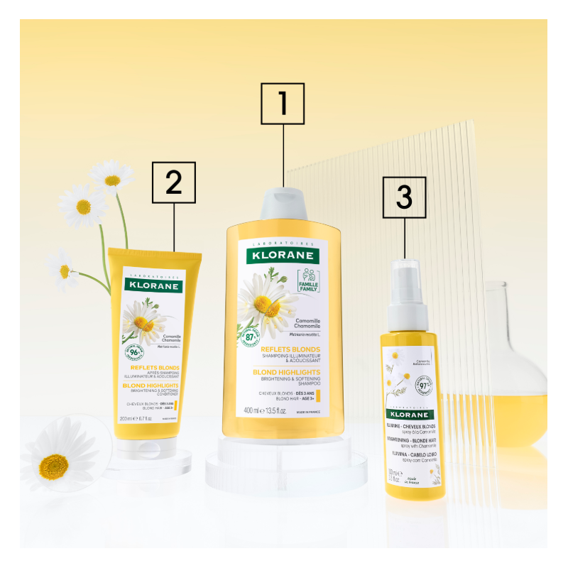 Klorane Shampoo alla Camomilla per Capelli Biondi 200ml Klorane Shampoo alla Camomilla per Capelli Biondi 200ml