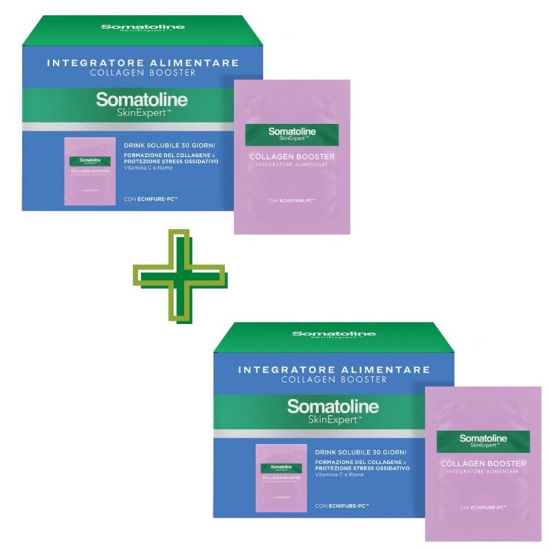 Formato di Somatoline Skin Expert Collagen Booster Integratore per la Pelle 60 Bustine
