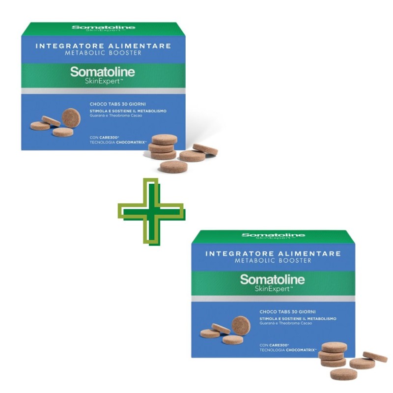 Formato di Somatoline Skin Expert Metabolic Booster Integratore Metabolismo Gusto Cacao 60 Compresse