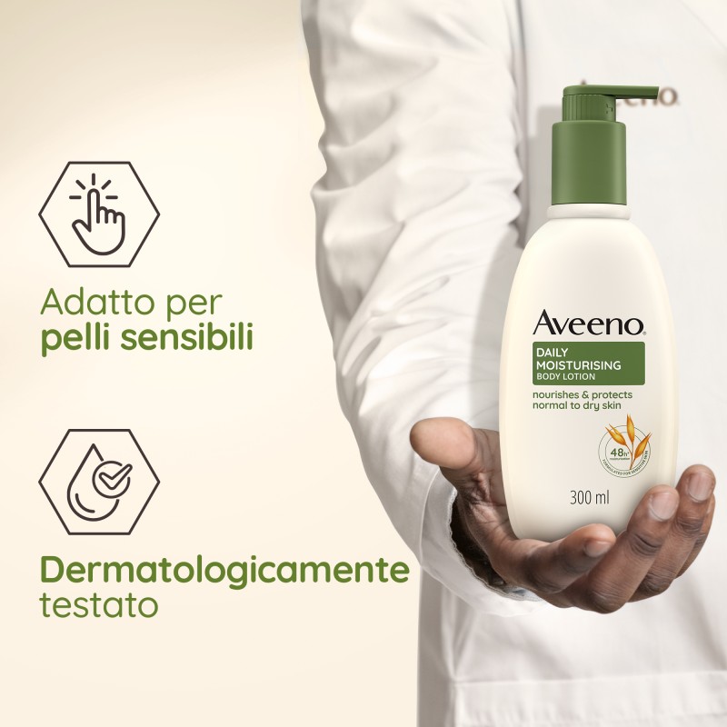 Aveeno Daily Moisturising Crema Idratante per il Corpo 300ml Aveeno Daily Moisturising Crema Idratante per il Corpo 300ml