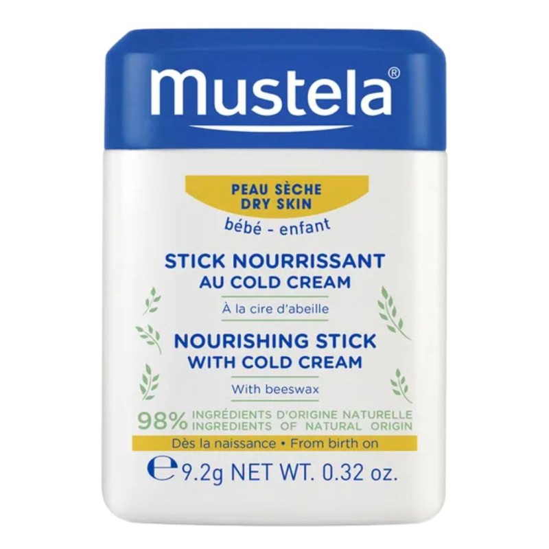 confezione di Mustela Stick Nourrissant per Protezione e Idratazione Viso e Labbra 9,2g confezione di Mustela Stick Nourrissant per Protezione e Idratazione Viso e Labbra 9,2g