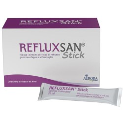 Confezione di Refluxsan Stick per Reflusso Gastroesofageo 20 Stick Monodose da 20ml Confezione di Refluxsan Stick per Reflusso Gastroesofageo 20 Stick Monodose da 20ml