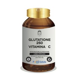 barattolo di Glutatione 250 Vitamina C Integratore Antiossidante per Fegato 30 Capsule barattolo di Glutatione 250 Vitamina C Integratore Antiossidante per Fegato 30 Capsule
